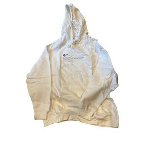 Tee Tweets Kanye McDonald's Twitter Pullover Hoodie Mens XL